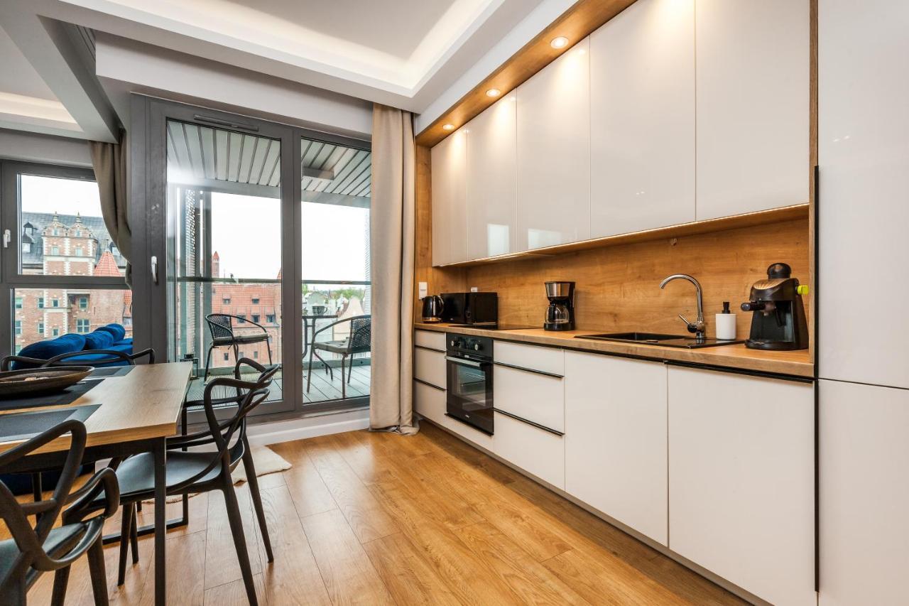 Uroczy Apartament No1 w ,, SERCU Starego Miasta Wyspa Spichrzów,, Gdańsk Exterior foto